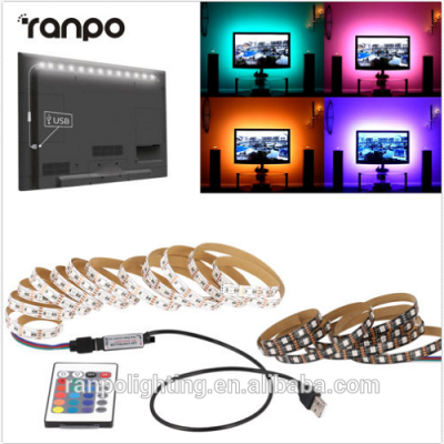 IP60 RGB Strip 1M 2M 3M 4M 5M Backlight TV LED Strip Light